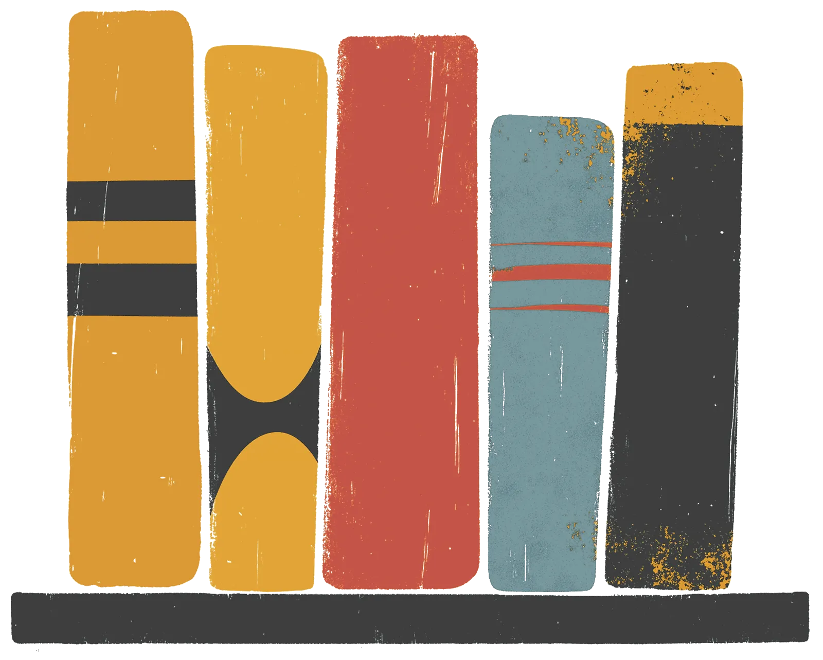 The depleted bookshop